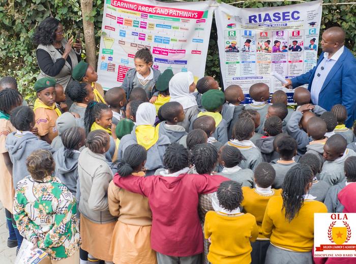 Early Childhood learners at Golden Learners Academy